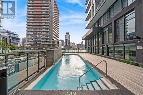 623 - 50 Power Street, Toronto, ON - Outdoor With In Ground Pool