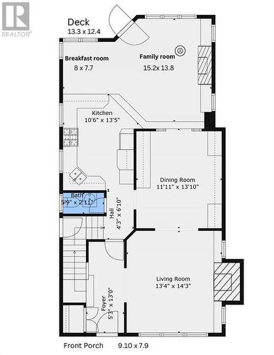 Main Floor Cobalt Floorplan - 10 Cobalt Avenue, Ottawa, ON - Other