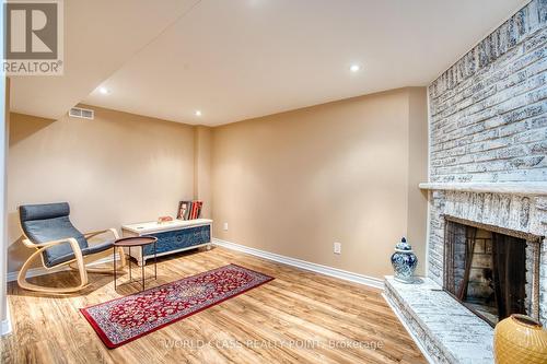 22 Madelaine Crescent, Brampton, ON - Indoor With Fireplace