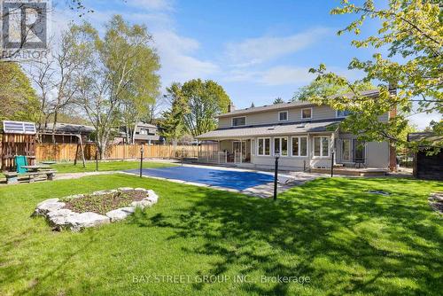 244 Colchester Drive, Oakville, ON - Outdoor With In Ground Pool With Backyard