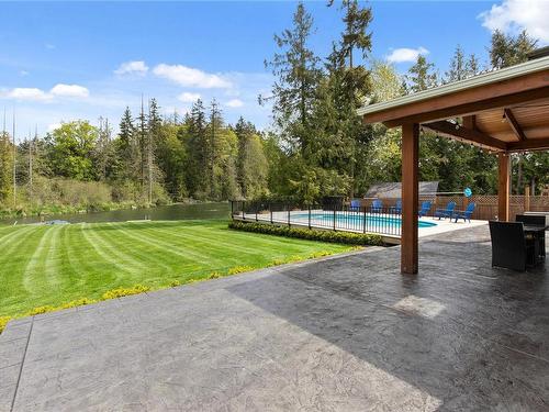 1421 Greig Rd, Parksville, BC - Outdoor With In Ground Pool
