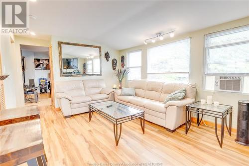 2361 Fraser Avenue, Windsor, ON - Indoor Photo Showing Living Room With Fireplace