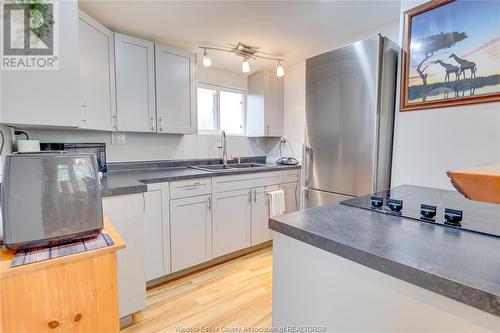 2361 Fraser Avenue, Windsor, ON - Indoor Photo Showing Kitchen With Double Sink