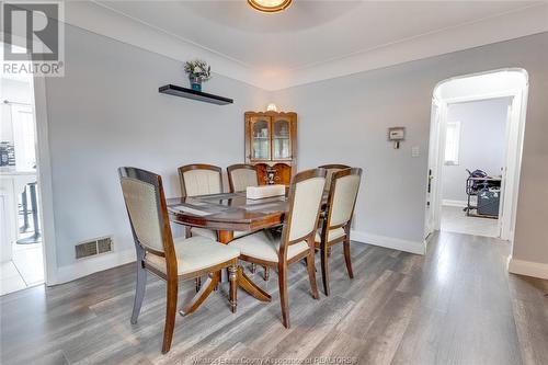 2361 Fraser Avenue, Windsor, ON - Indoor Photo Showing Dining Room