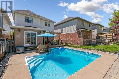27 Russell Street, Halton Hills, ON - Outdoor With In Ground Pool With Exterior