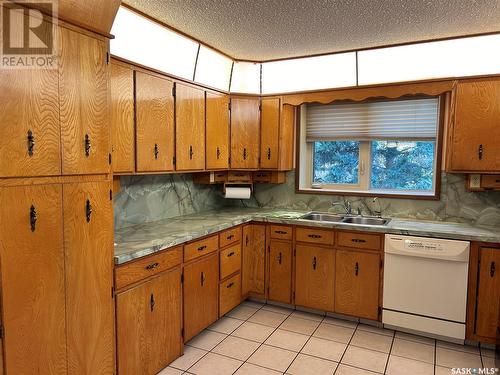 22 Main Crescent, Muenster, SK - Indoor Photo Showing Kitchen With Double Sink