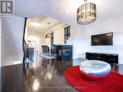 183 Maurier Boulevard, Vaughan, ON - Indoor Photo Showing Living Room With Fireplace