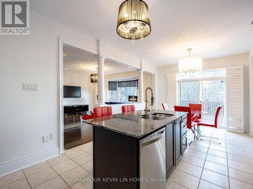 183 Maurier Boulevard, Vaughan, ON - Indoor Photo Showing Kitchen With Double Sink