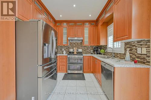 34 Seahorse Avenue, Brampton, ON - Indoor Photo Showing Kitchen With Stainless Steel Kitchen With Double Sink