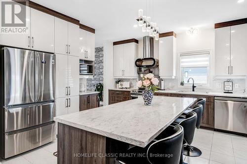 38 Amber Street, Ottawa, ON - Indoor Photo Showing Kitchen With Stainless Steel Kitchen With Upgraded Kitchen