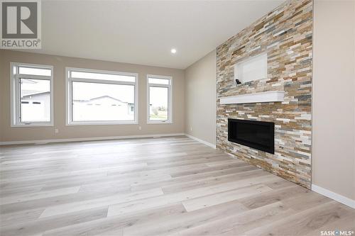 10 2330 Morsky Drive, Estevan, SK - Indoor With Fireplace