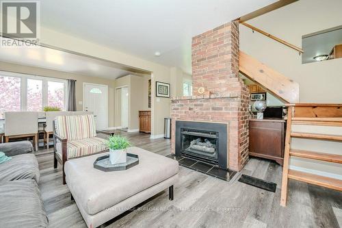 1833* King Road, Burlington, ON - Indoor Photo Showing Living Room With Fireplace