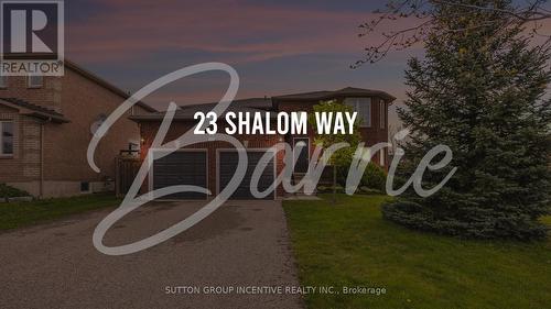 23 Shalom Way, Barrie, ON - Outdoor With View