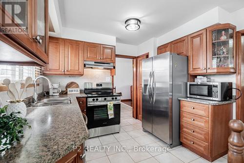 6 Archway Crescent, Toronto, ON - Indoor Photo Showing Kitchen With Double Sink