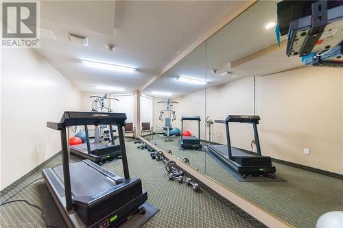 255 Keats Way Unit# 507, Waterloo, ON - Indoor Photo Showing Gym Room