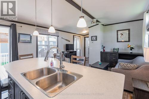Cv003 - 657 Thunder Bridge Road, Kawartha Lakes, ON - Indoor Photo Showing Kitchen With Double Sink