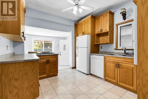 186 St Julien Street, London, ON - Indoor Photo Showing Kitchen With Double Sink