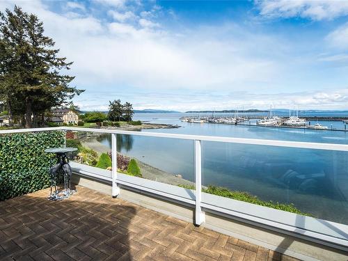 10001 Third St, Sidney, BC - Outdoor With Body Of Water With Balcony With View