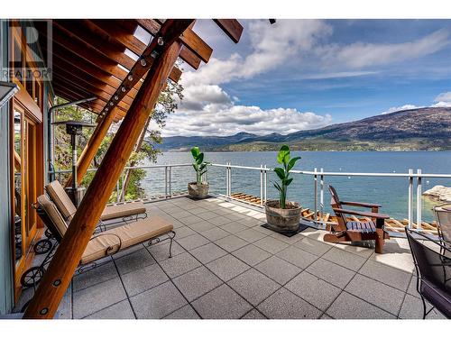 9845 Eastside Road Unit# 31, Vernon, BC - Outdoor With Body Of Water With Deck Patio Veranda With View