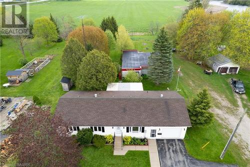 Quality Homes Bungalow, with large workshop overlooking rolling pastures. - 35 2Nd Avenue Ne, Chesley, ON - Outdoor