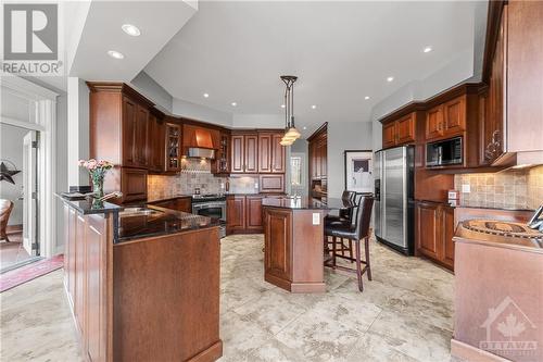 View of Open Concept Kitchen from Dining Area - 6980 Mansfield Road, Stittsville, ON - Indoor Photo Showing Kitchen