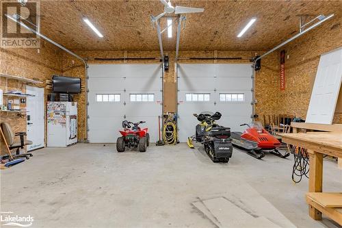 98 Clearwater Lake Road, Port Sydney, ON - Indoor Photo Showing Garage