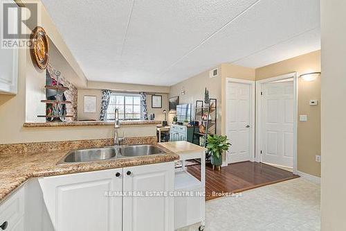 205 - 415 Grange Road, Guelph, ON - Indoor Photo Showing Kitchen With Double Sink