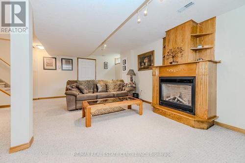 108 Kent Street, Cambridge, ON - Indoor Photo Showing Living Room With Fireplace
