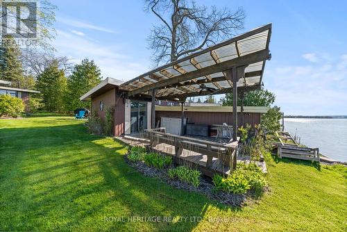 599 North Shore Drive W, Otonabee-South Monaghan, ON - Outdoor With Body Of Water With Deck Patio Veranda