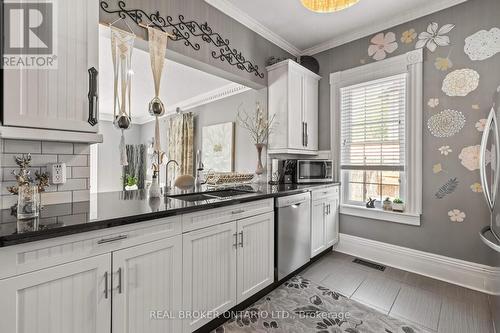 464 Scott Street, St. Catharines, ON - Indoor Photo Showing Kitchen With Double Sink