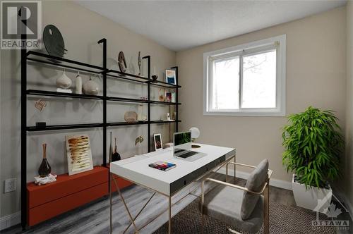 Virtually Staged - 3169 Olympic Way, Ottawa, ON - Indoor Photo Showing Office