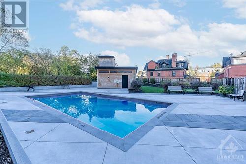 373 Laurier E Avenue Unit#401, Ottawa, ON - Outdoor With In Ground Pool