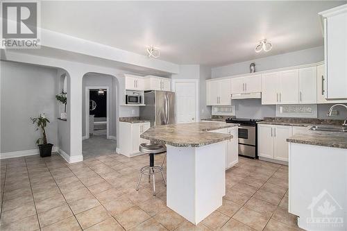 Basement Kitchen - 202 Grey Fox Drive, Ottawa, ON - Indoor Photo Showing Kitchen With Double Sink