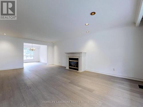 714 Conacher Drive, Toronto, ON - Indoor Photo Showing Living Room With Fireplace
