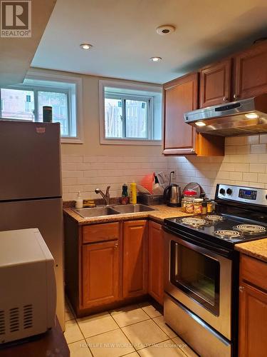 48 Goulden Crescent, Toronto, ON - Indoor Photo Showing Kitchen With Double Sink