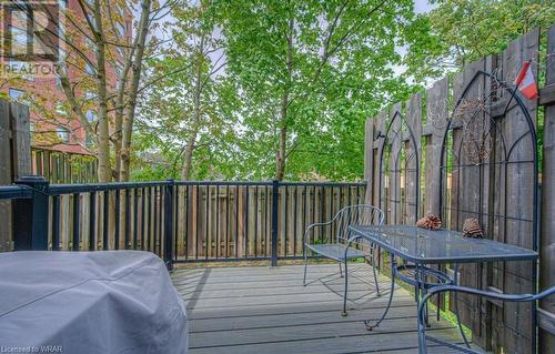 28 Mansion Street Unit# 2, Kitchener, ON - Outdoor With Deck Patio Veranda With Exterior
