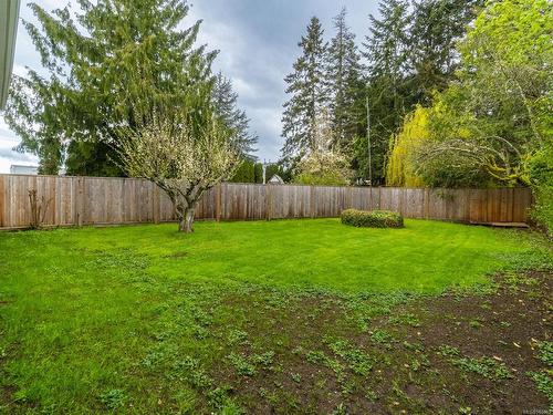 412 Oak Ave, Parksville, BC - Outdoor With Backyard