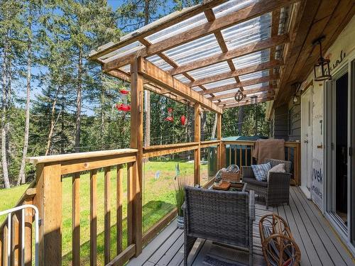 3837 Yellow Point Rd, Ladysmith, BC - Outdoor With Deck Patio Veranda With Exterior