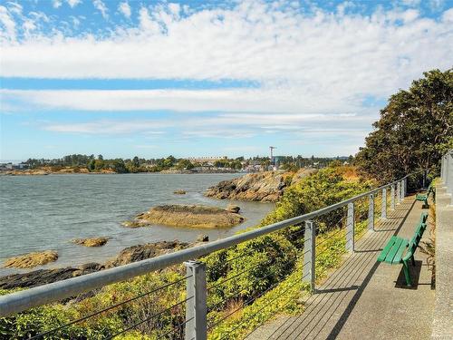 210-916 Lyall St, Esquimalt, BC - Outdoor With Body Of Water With Balcony With View