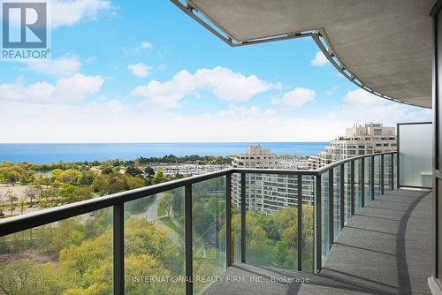 1507 - 2230 Lake Shore Boulevard W, Toronto, ON - Outdoor With Body Of Water With Balcony With View With Exterior