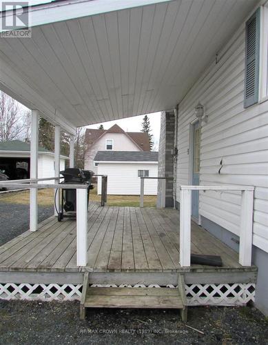 85 1St Street, Smooth Rock Falls, ON - Outdoor With Deck Patio Veranda With Exterior