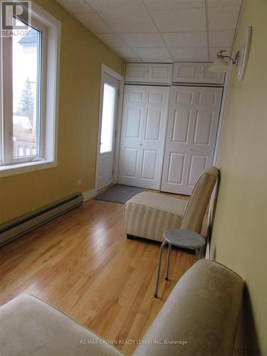 85 1St St, Smooth Rock Falls, ON - Indoor Photo Showing Living Room With Fireplace