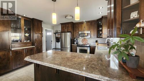185 East Valley Road, Corner Brook, NL - Indoor Photo Showing Kitchen With Stainless Steel Kitchen With Upgraded Kitchen
