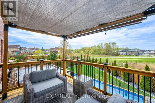 8799 Dogwood Crescent, Niagara Falls, ON - Outdoor With Deck Patio Veranda With Exterior