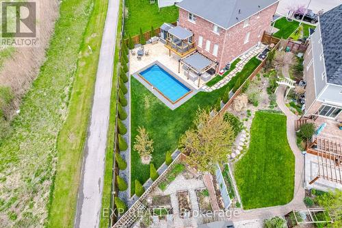 8799 Dogwood Crescent, Niagara Falls, ON - Outdoor With In Ground Pool With Deck Patio Veranda With View
