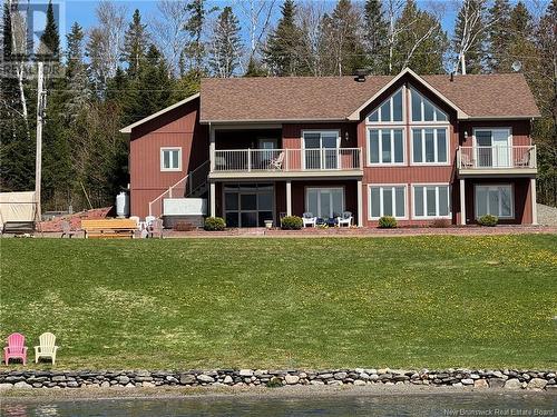 404 De L'Église Road, Lac Baker, NB - Outdoor With Body Of Water With Balcony With Deck Patio Veranda