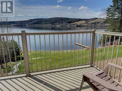404 De L'Église Road, Lac Baker, NB - Outdoor With Body Of Water With Balcony With View