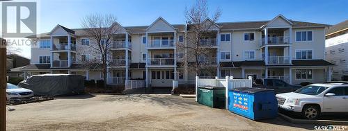 211 312 108Th Street W, Saskatoon, SK - Outdoor With Balcony With Facade