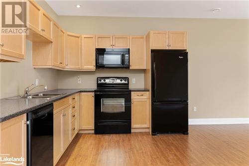 20C Silver Birch Court Unit# 102, Parry Sound, ON - Indoor Photo Showing Kitchen With Double Sink