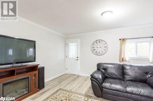23 Mothers Road, Tweed, ON - Indoor Photo Showing Living Room With Fireplace